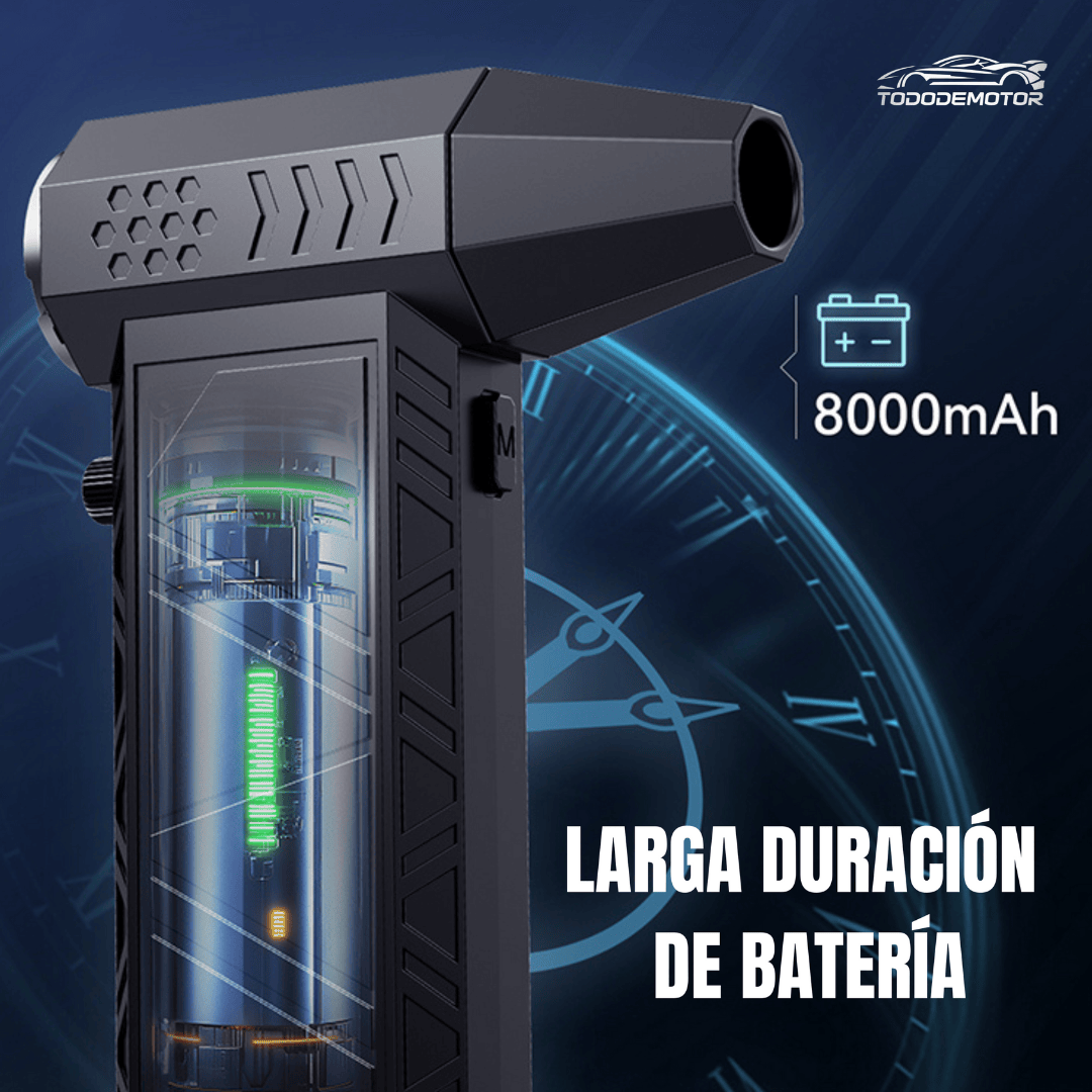 Violent Fan 300000RPM/400000RPM Powerful Air Blower Vacuum Dust Cleaner Type-C Charging Strong Winds Brushless Turbo Jet Blower