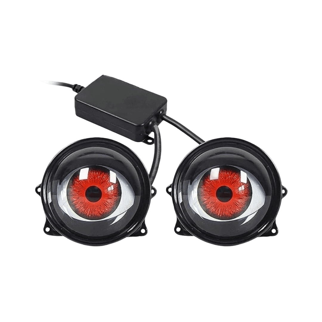 Decoración Fresca, Faros LED Dinámicos Para Coche, Luz LED Para Coche, Conjunto De Faros Delanteros, Luz De Ojo De Águila Modificada, Accesorio Para Coches
