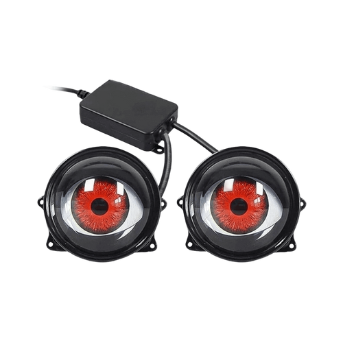 Decoración Fresca, Faros LED Dinámicos Para Coche, Luz LED Para Coche, Conjunto De Faros Delanteros, Luz De Ojo De Águila Modificada, Accesorio Para Coches