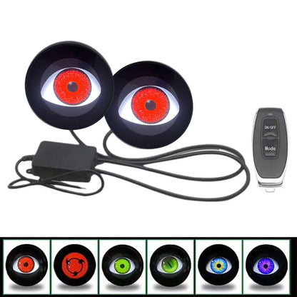 Decoración Fresca, Faros LED Dinámicos Para Coche, Luz LED Para Coche, Conjunto De Faros Delanteros, Luz De Ojo De Águila Modificada, Accesorio Para Coches