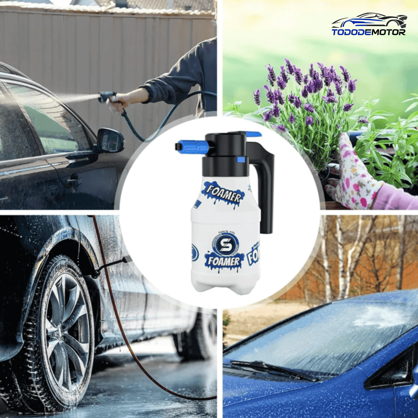 Pulverizador de Espuma Eléctrico