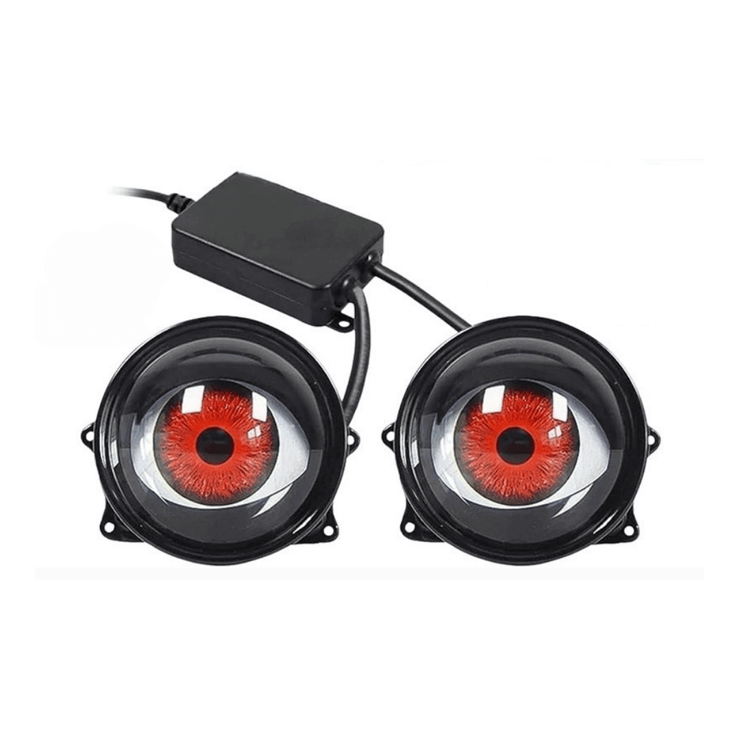 Decoración Fresca, Faros LED Dinámicos Para Coche, Luz LED Para Coche, Conjunto De Faros Delanteros, Luz De Ojo De Águila Modificada, Accesorio Para Coches