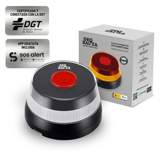 Baliza GEOBALIZA V16 GPS Conectada y Certificada DGT