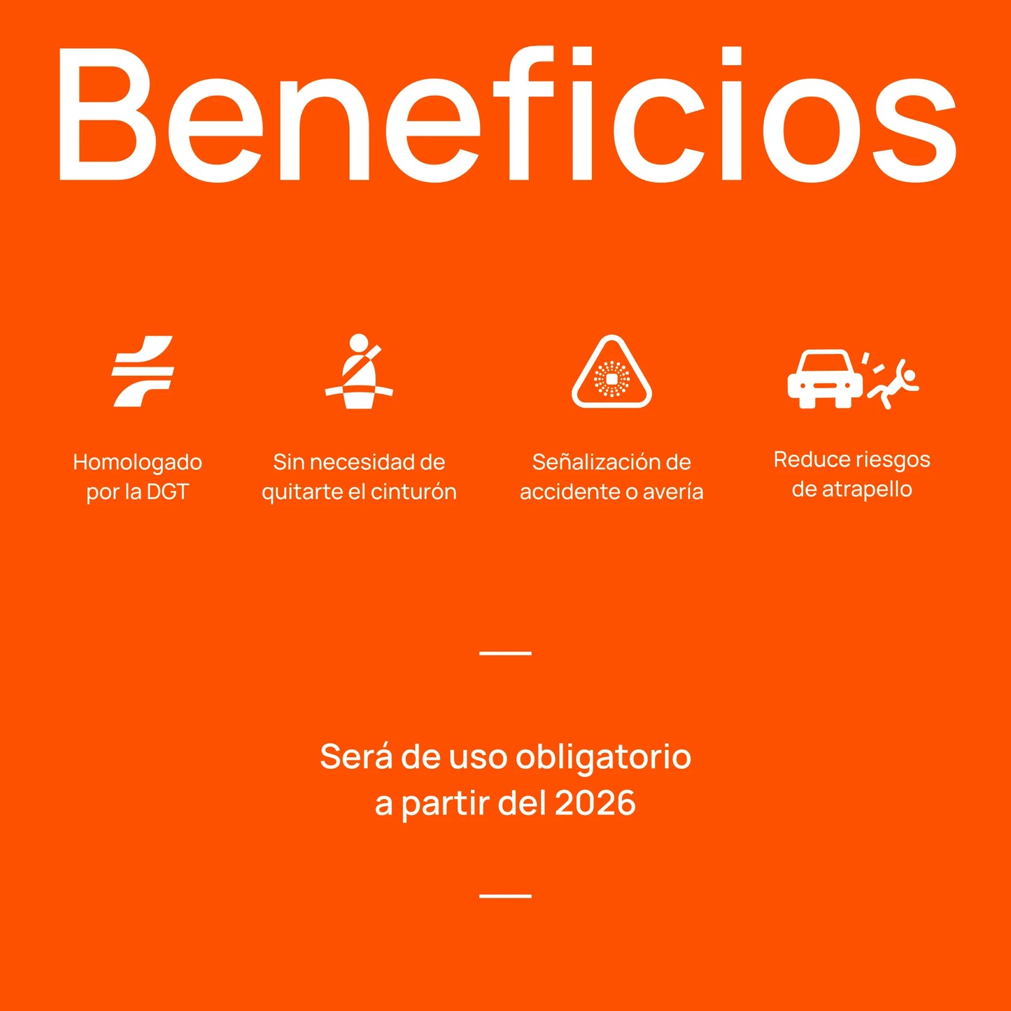 Pack de 2 FlashLED SOS Baliza V16 IoT Conectada a Telefónica y DGT + App SOS alert