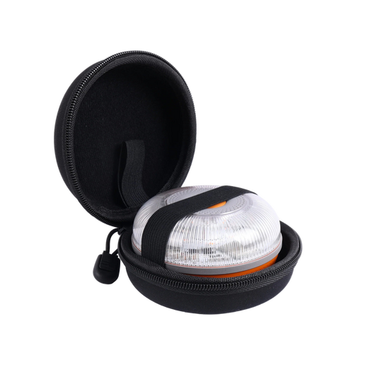 Funda EVA Antigolpes Baliza V16 - FlashLED SOS Negro